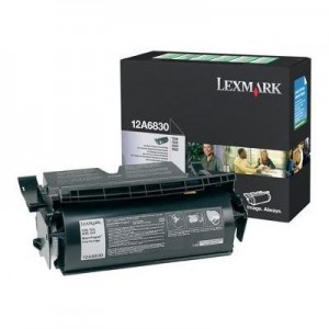 Lexmark toner: 12A6830 - Zwart