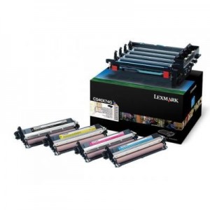 Lexmark toner: C54x, X54x 30K zwarte en kleuren imaging kit - Zwart, Cyaan, Magenta, Geel