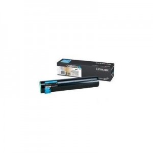 Lexmark toner: C935 24K cyaan tonercartridge