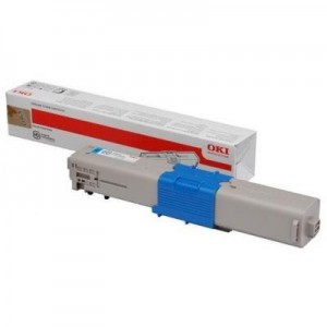 OKI toner: Cyaan tonercartridge, 1500 pagina’s