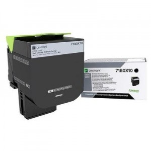 Lexmark toner: Color Laser, 8000 pages - Zwart