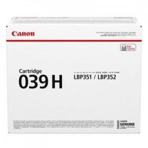 Canon toner: 039H - Zwart