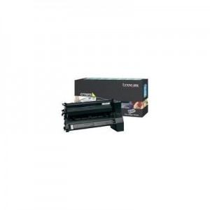 Lexmark toner: C77x, X772e 6K gele retourprogr. printcartr. - Geel