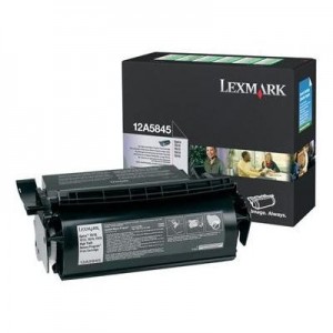 Lexmark toner: 12A5845 - Zwart