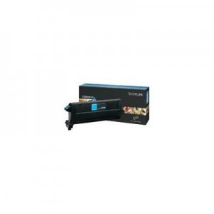 Lexmark toner: C920 14K cyaan tonercartridge