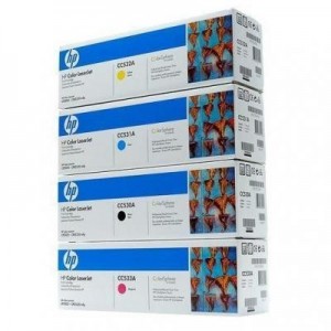 HP toner: Toner Cartridge Bundel - Zwart, Cyaan, Magenta, Geel