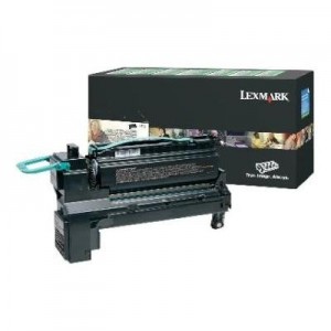 Lexmark toner: Black Extra High Yield Return Program Print Cartridge - Zwart