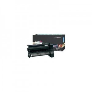 Lexmark toner: C772, X772e 15K magenta retourpr. printcartr.