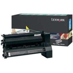 Lexmark toner: C782, X782e 15K gele retourprogr. printcartr. - Geel