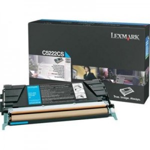 Lexmark toner: C52x, C53x 3K cyaan tonercartridge