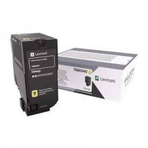 Lexmark toner: 10K Yellow Toner Cartridge (CS/CX727, CS728) - Geel