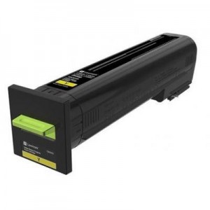 Lexmark toner: 8K Yellow Return Program Toner Cartridge (CS820, CX8xx) - Geel