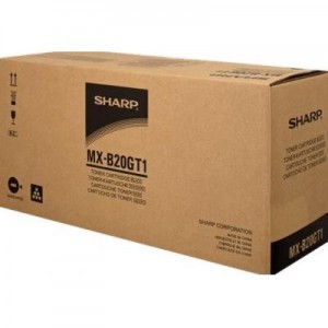 Sharp toner: 8000 pages, black - Zwart