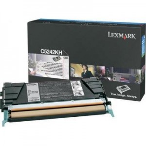 Lexmark toner: C524, C532, C534 5K cyaan tonercartridge