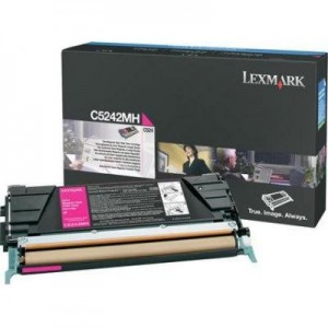 Lexmark toner: C524, C532, C534 5K magenta tonercartridge