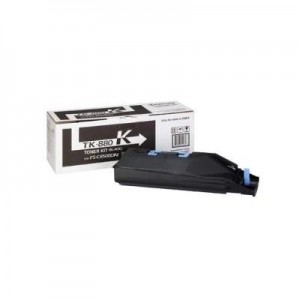 KYOCERA toner: TK-880K Black Toner - 25K Pages - Zwart