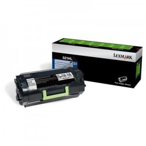 Lexmark toner: 25000 p. - Zwart