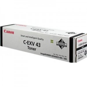 Canon toner: C-EXV 43, black, 15200 pages - Zwart