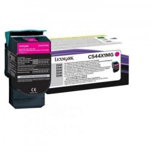 Lexmark toner: C544, C546, X544, X546 4K magenta retourpr. cartr.