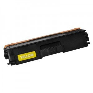 V7 toner: Toner for select Brother printers - Replaces TN326Y - Geel