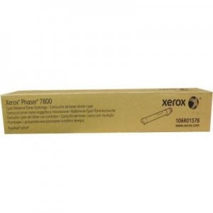 Xerox toner: Cyan Metered Toner Cartridge for Phaser 7800, 18000 pages - Cyaan