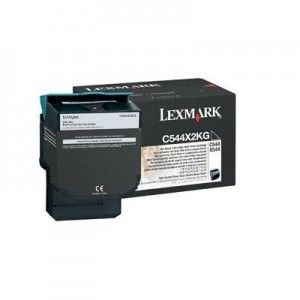 Lexmark toner: C544, X544 6K zwarte tonercartridge