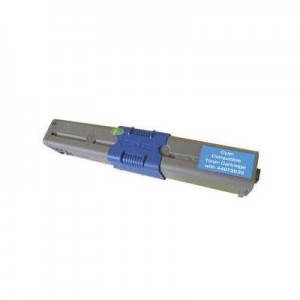 Peach toner: Toner Module cyan, compatible with 44973535 - Cyaan