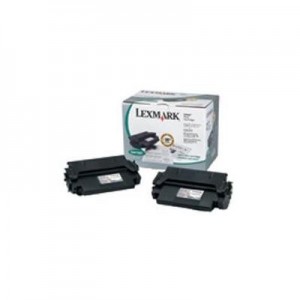 Lexmark toner: Linea 2 Pack ELL Laser Cartridge for EX Engine Printers - Zwart