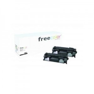 Freecolor toner: HP LaserJet P2055 (05X) High Yield Twin Pack, Black - Zwart