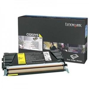 Lexmark toner: C530 1.5K gele tonercartridge - Geel