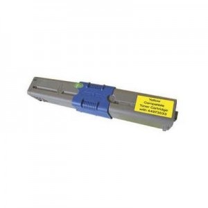 Peach toner: Toner Module yellow, compatible with 44973533 - Geel