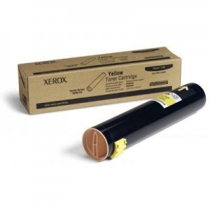 Xerox toner: Yellow, Phaser 7760, 25000 pages - Geel