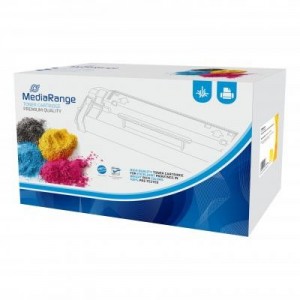 MediaRange toner: Remanufactured color toner cartridge, for HP® Q7562A, yellow - Geel