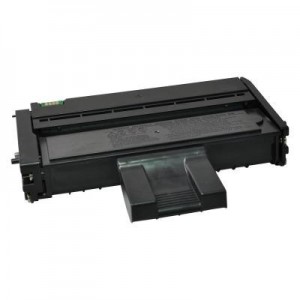 V7 toner: Toner for selected Ricoh printers - Replacement for OEM cartridge part number 407254 - Zwart