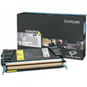 Lexmark toner: Toner Cartridge C 534 DN/DTN/N, Optra C 534 DN/DTN/N, Yellow, 7000 Pages - Geel