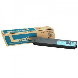 KYOCERA toner: TK-875C Toner-Kit Cyan - Cyaan