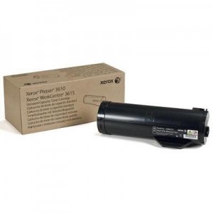 Xerox toner: P3610/Wc3615 25300 Pages Toner, DMO for Phaser 3610 - Zwart