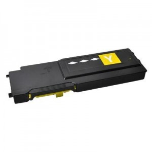 V7 toner: Toner for selected Dell printers - Replacement for OEM cartridge part number 593-11120 - Geel