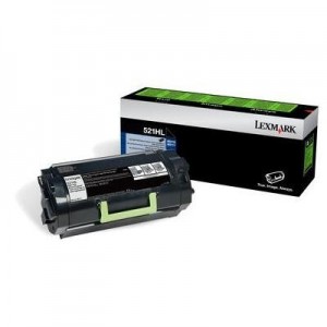 Lexmark toner: 520HAL - Zwart