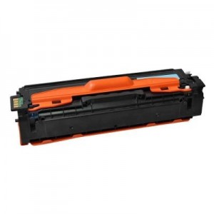 V7 toner: Toner for select Samsung printers - Replaces CLT-C504S/ELS - Cyaan