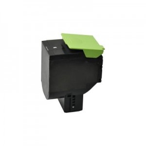 V7 toner: Toner for selected Lexmark printers - Replacement for OEM cartridge part number 80C2HK0 - Zwart