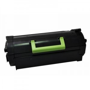 V7 toner: Toner for selected Lexmark printers - Replacement for OEM cartridge part number 62D2X00 - Zwart