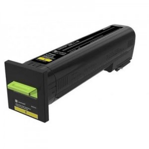 Lexmark toner: 22K gele retourprogramma tonercartridge (CX825/860) - Geel