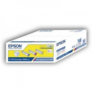 Epson toner: Toner Upgrade (cyaan, magenta, geel) S050289