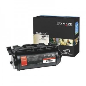 Lexmark toner: X64xe 21K printcartridge - Zwart