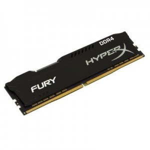 HyperX RAM-geheugen: FURY Black 8GB DDR4 2400MHz - Zwart