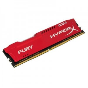 HyperX RAM-geheugen: FURY Red 8GB DDR4 2666MHz - Rood