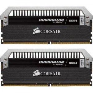 Corsair RAM-geheugen: Dominator Platinum 8GB DDR4-3000 - Platina, Zwart