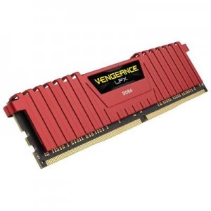 Corsair RAM-geheugen: 8GB DDR4-2400 - Rood