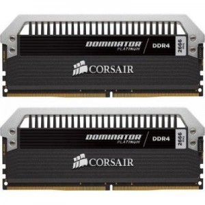 Corsair RAM-geheugen: Dominator Platinum 16GB DDR4-3200 - Zwart, Platina